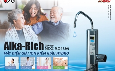 OSG - Máy điện giải ION kiềm giàu Hydro NDX-501LM - Made in Japan