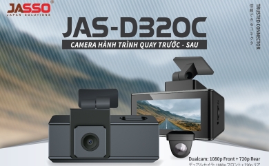 JASSO - CAMERA HÀNH TRÌNH QUAY TRƯỚC - SAU JAS-D320C