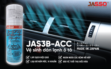 VỆ SINH DÀN LẠNH Ô TÔ JAS3B-ACC