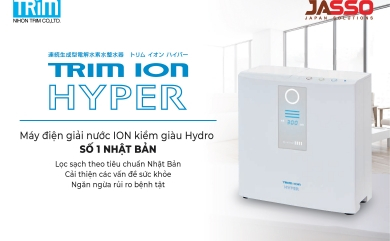 TRIM ION - Máy điện giải ION kiềm giàu Hydro HYPER - Made in Japan